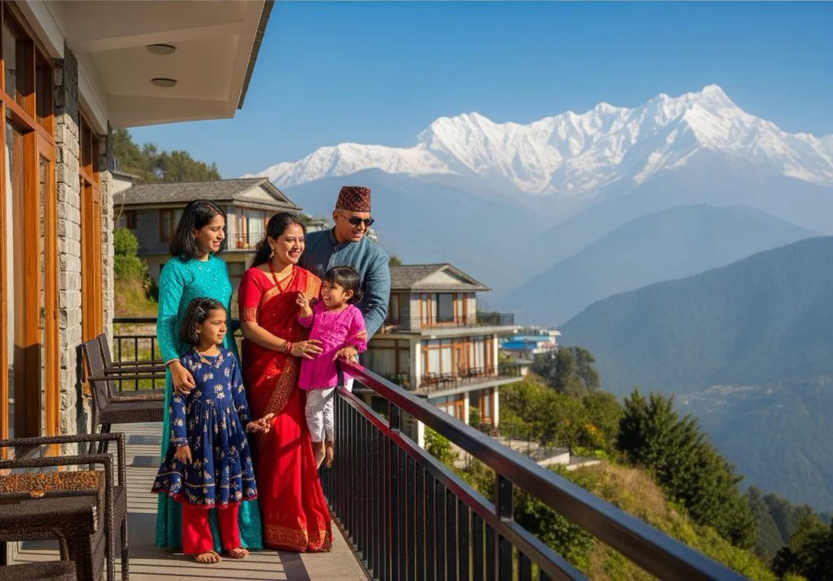 Kathmandu & Chandragiri Hills in Nepal