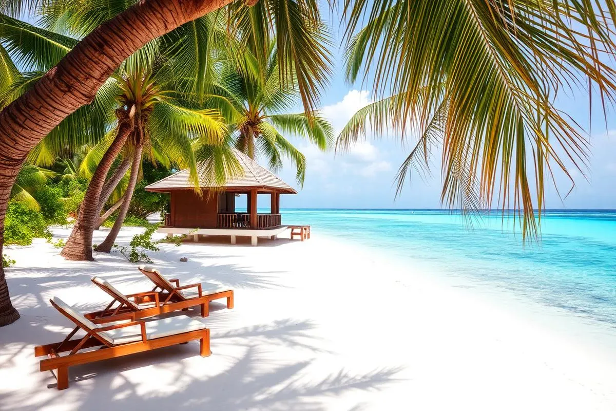 Maafushi Island — Whiteshell Hotel / Resort in Maldives