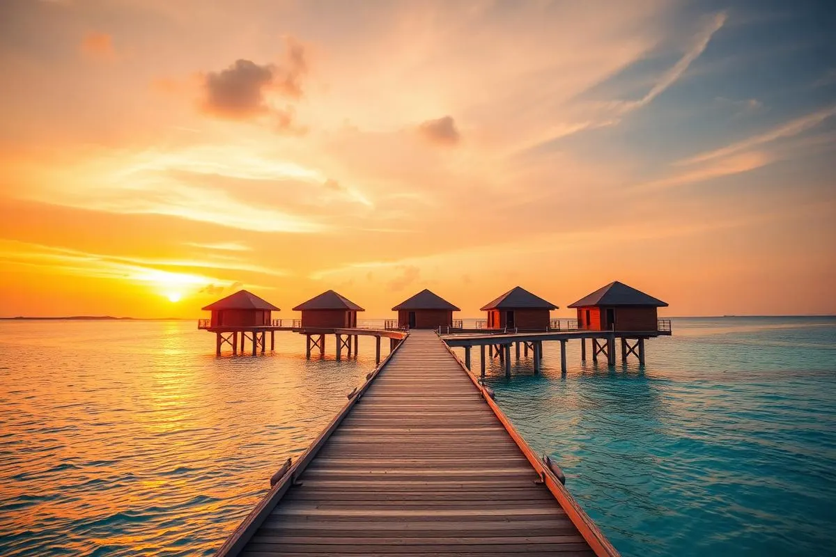 Paradise Island (Water Villa) in Maldives